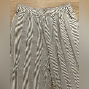 Treasure and Bond Wide leg striped pants